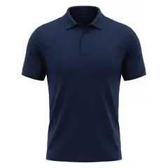 ANDESLAND OUTDOOR APPAREL - Polera 100% Algodón Manga Corta Con Cuello Vulpes Hombre