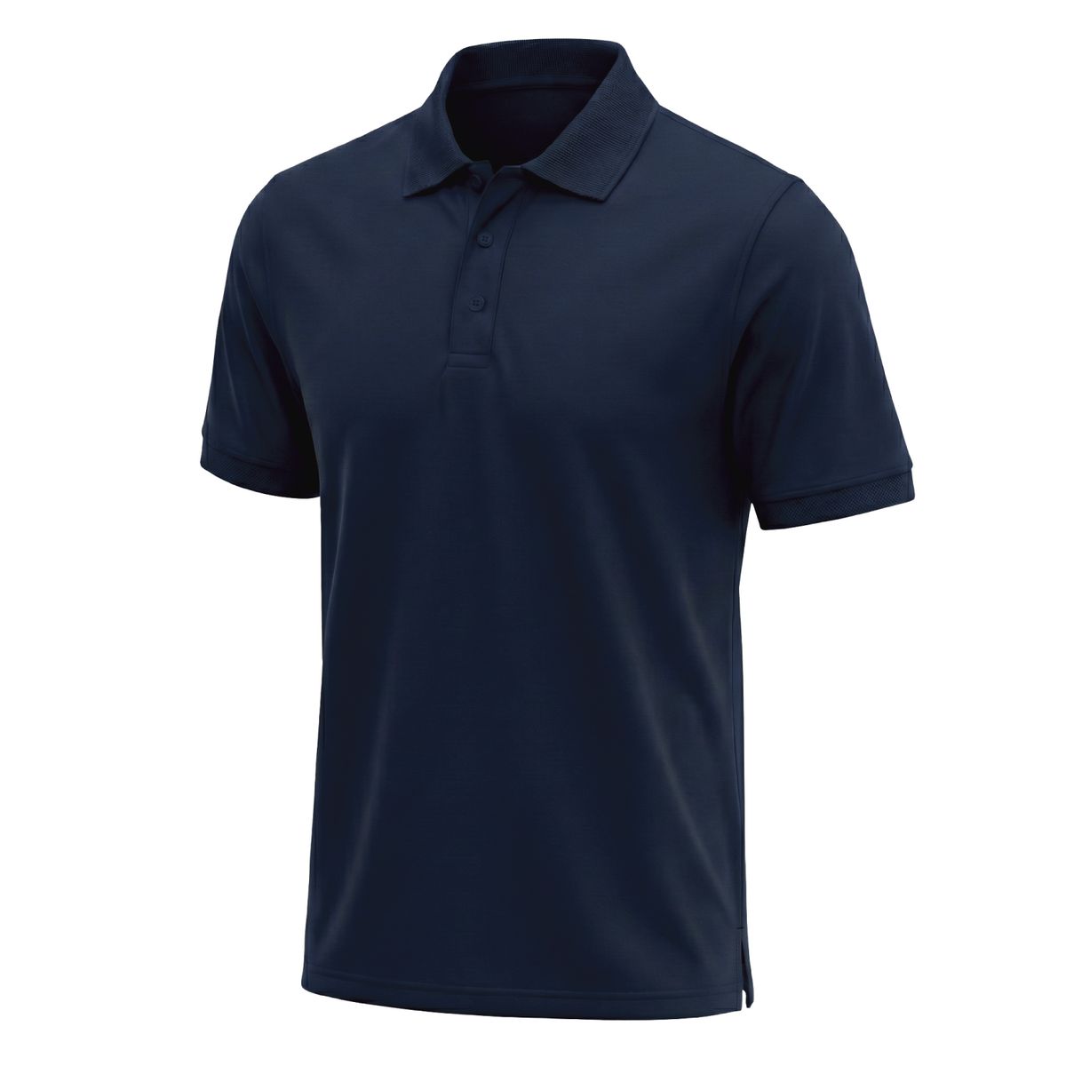 ANDESLAND OUTDOOR APPAREL - Polera 100% Algodón Manga Corta Con Cuello Vulpes Hombre