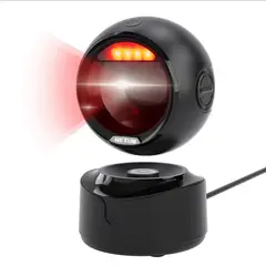 NETUM - Escaner Lector de Código de Barras Wireless 24G Bluetooth omnidireccional 1D 2D QR POS NT-A6