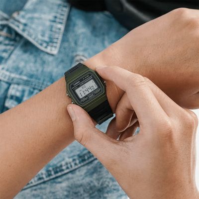 Imagen 2 del producto RELOJ F-91WM-3ADF VERDE VINTAGE F-91