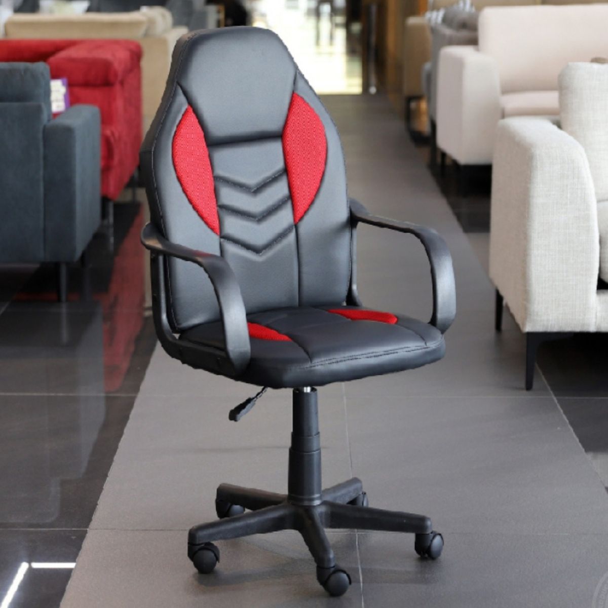 HABITA2 CHILE - Silla Gamer Red Giratoria