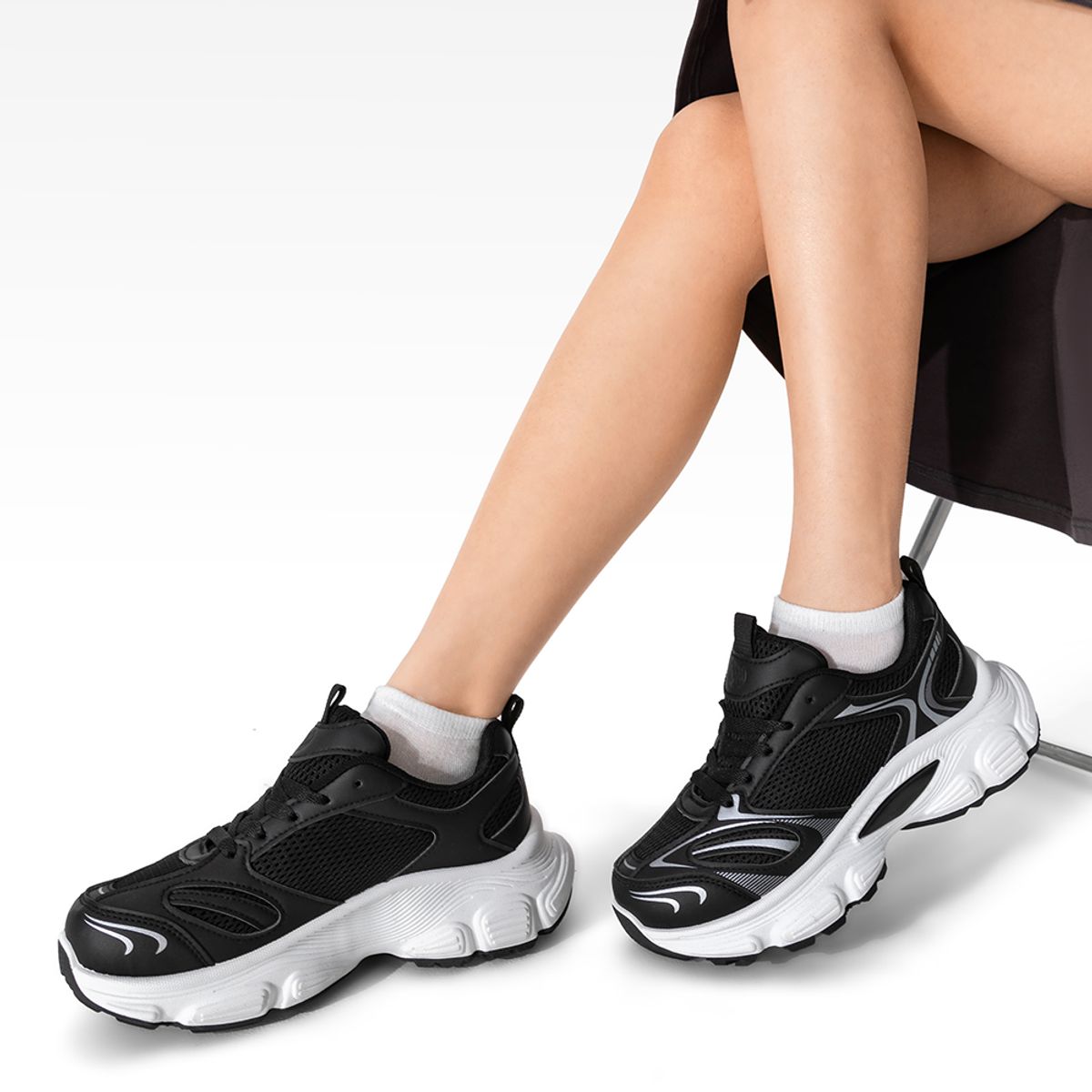 WEIDE - Zapatillas Mujer Casual Plataforma PU Weide SL72