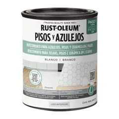 RUST OLEUM - Pintura Pisos y Azulejos Blanco 946ml