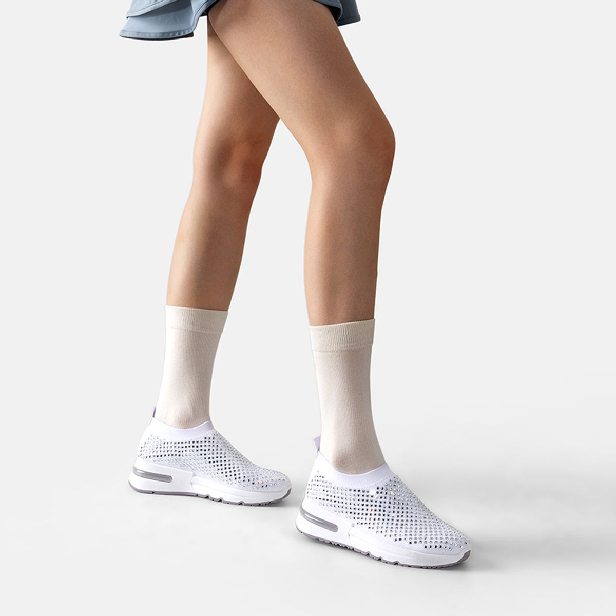 WEIDE - Zapatilla Deportiva Blanca Mujer Weide TFA181