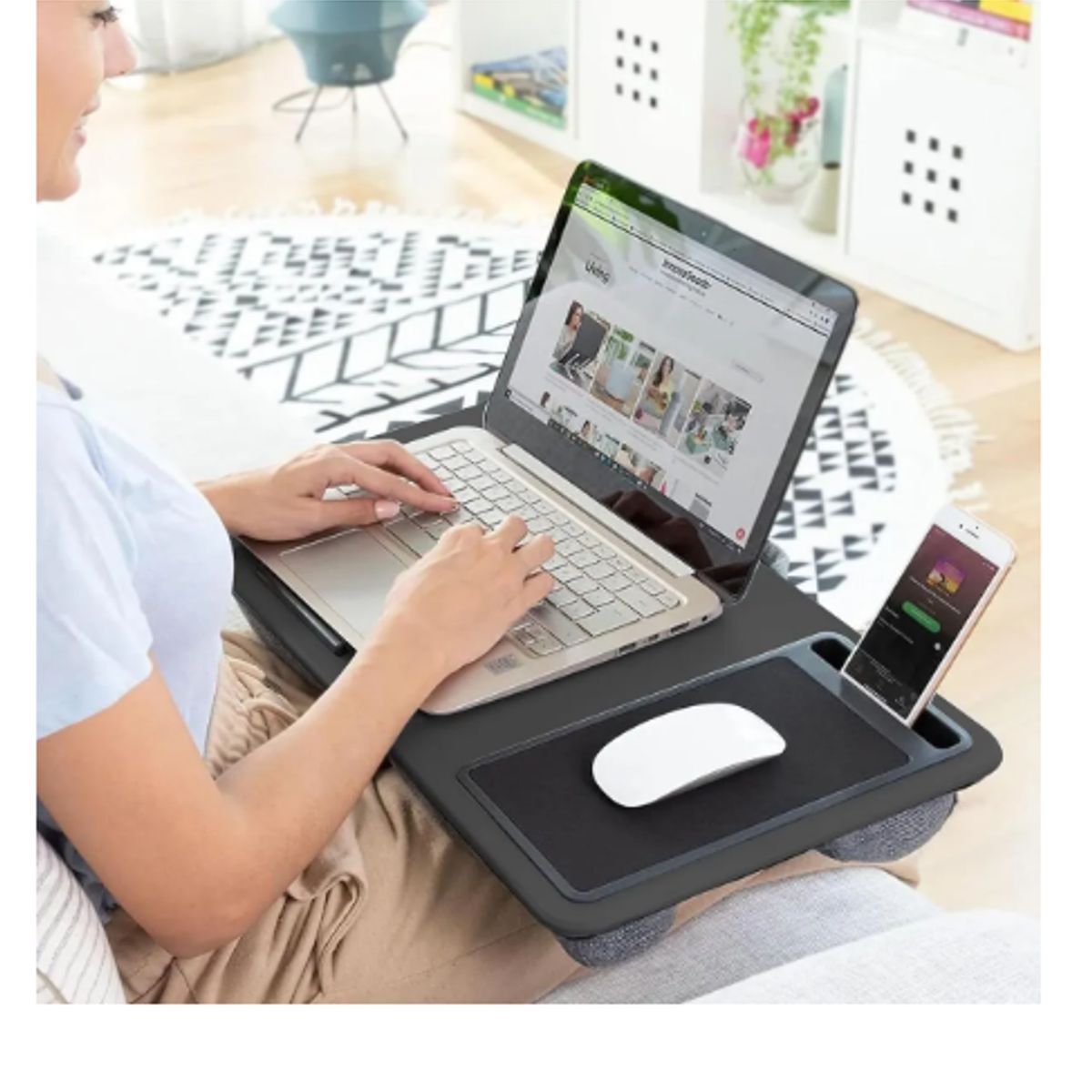 GENERICO - Soporte Celular Mouse Portátil Ergonómica