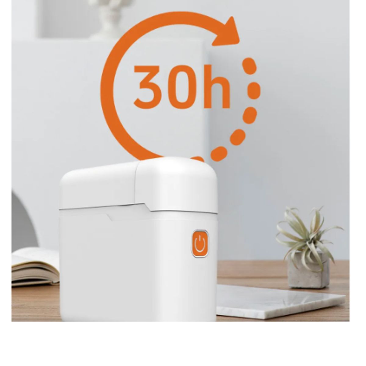 GENERICO - Mini Impresora Térmica De Etiquetas Portátil Bluetooth