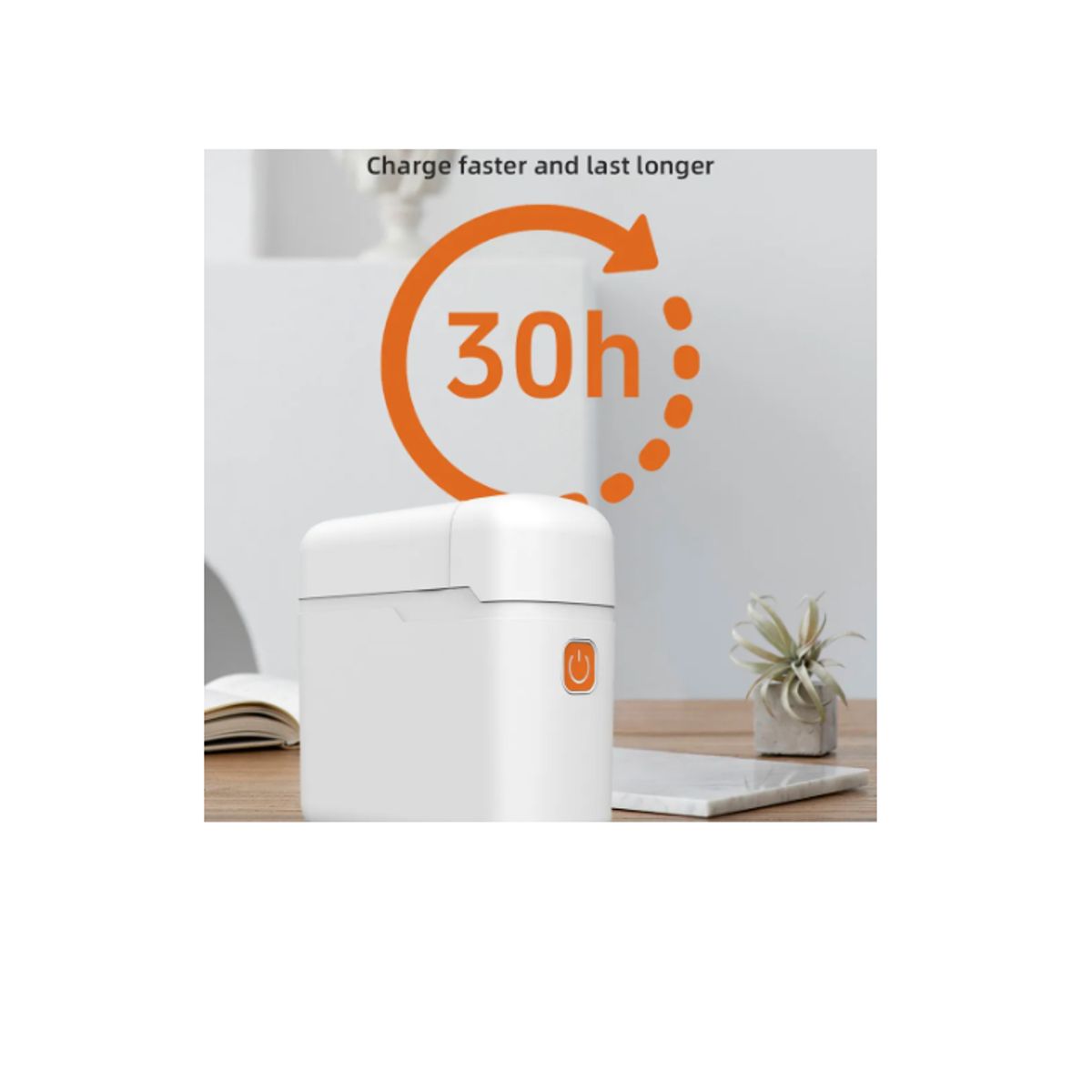 GENERICO - Mini Impresora Térmica De Etiquetas Portátil Bluetooth