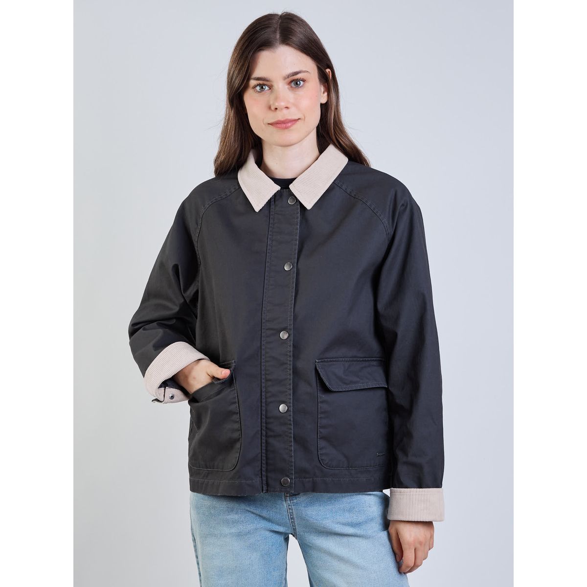 MAUI AND SONS - Chaqueta Poppa Gris Mujer Maui And Sons