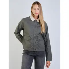 MAUI AND SONS - Chaqueta Poppa Verde Mujer