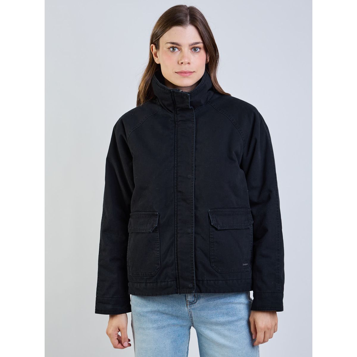 MAUI AND SONS - Chaqueta Poppa Negro Mujer Maui And Sons