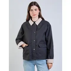 MAUI AND SONS - Chaqueta Poppa Gris Mujer