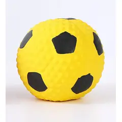 HOOPET - Juguete Pelota Fútbol Chillona Para Perros Divertida Amarillo