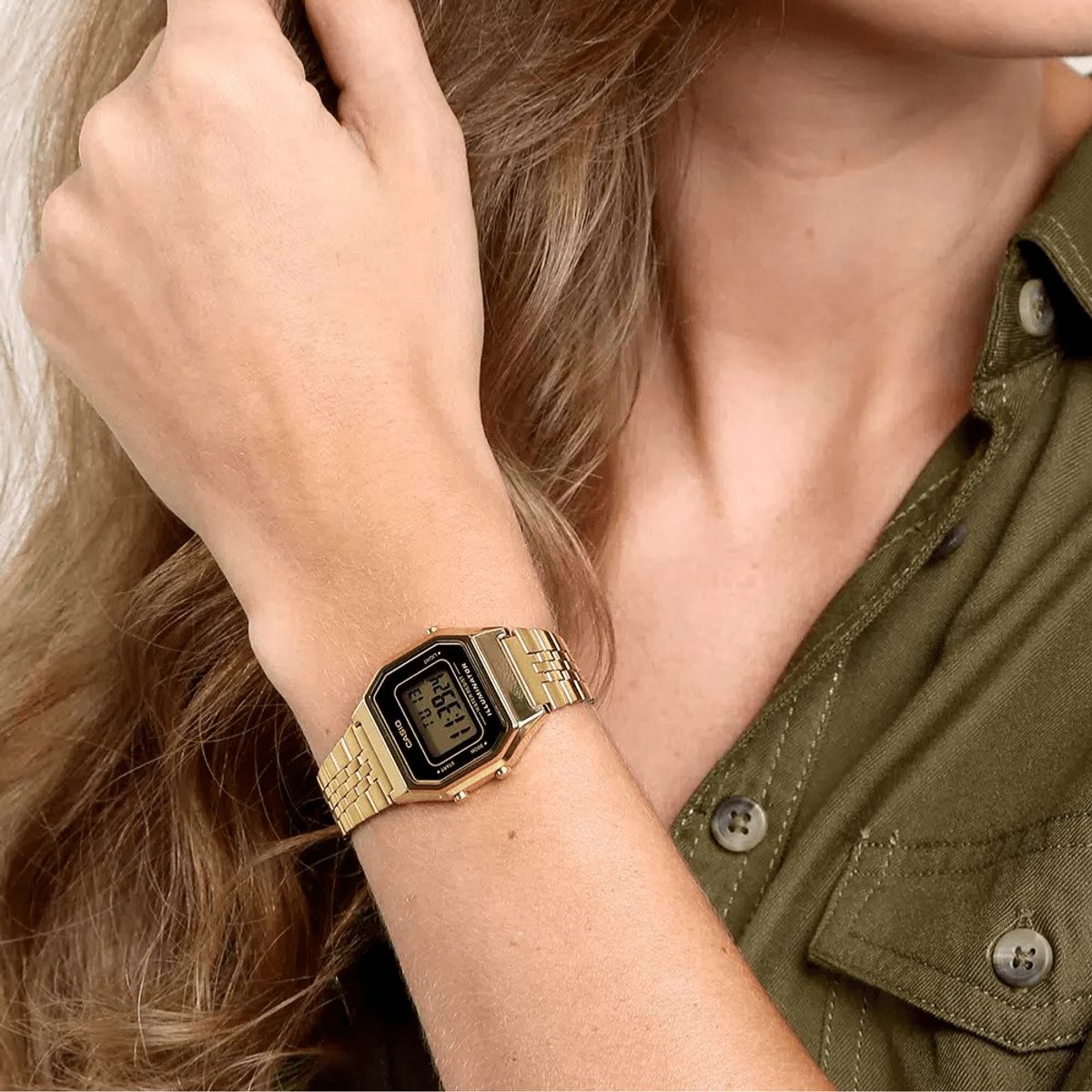 CASIO - RELOJ CASIO LA680WGA-1DF VINTAGE DORADO MUJER