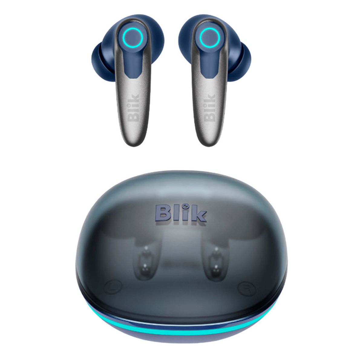 BLIK - Audifonos Inalambricos Blik Game-X TWS Bluetooth 54 Alcance 15mts ENC Modo Gaming Bateria 30h IPX4
