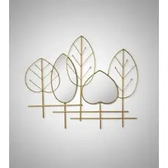 GENERICO - Espejo Decostilo Hojas 48 cm Decorativo de Pared