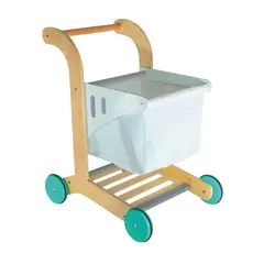 GAME POWER - Carrito Supermercado de Madera Cerdeña 44x34x54cm Gamepower