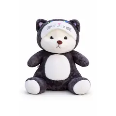 GENERICO - Peluche Oso Con Traje de Lucifer Cenicienta 50 cm