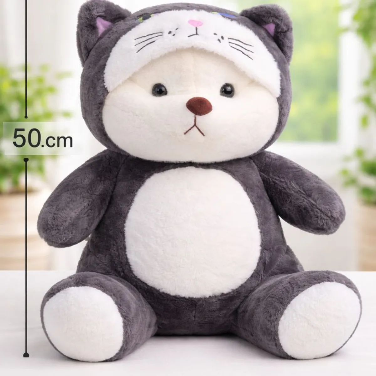 GENERICO - Peluche Oso Con Traje de Lucifer Cenicienta 50 cm
