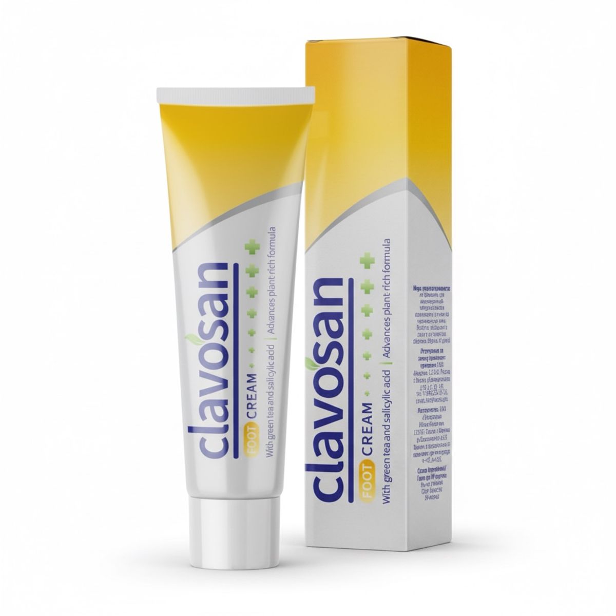 GENERICO - Clavosan Crema Antifúngica Pies y Manos 50 ml – Cuidado e Higiene / HENDEL - RUSIA