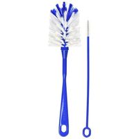 Cepillo Limpiador Botellas AzulBlanco