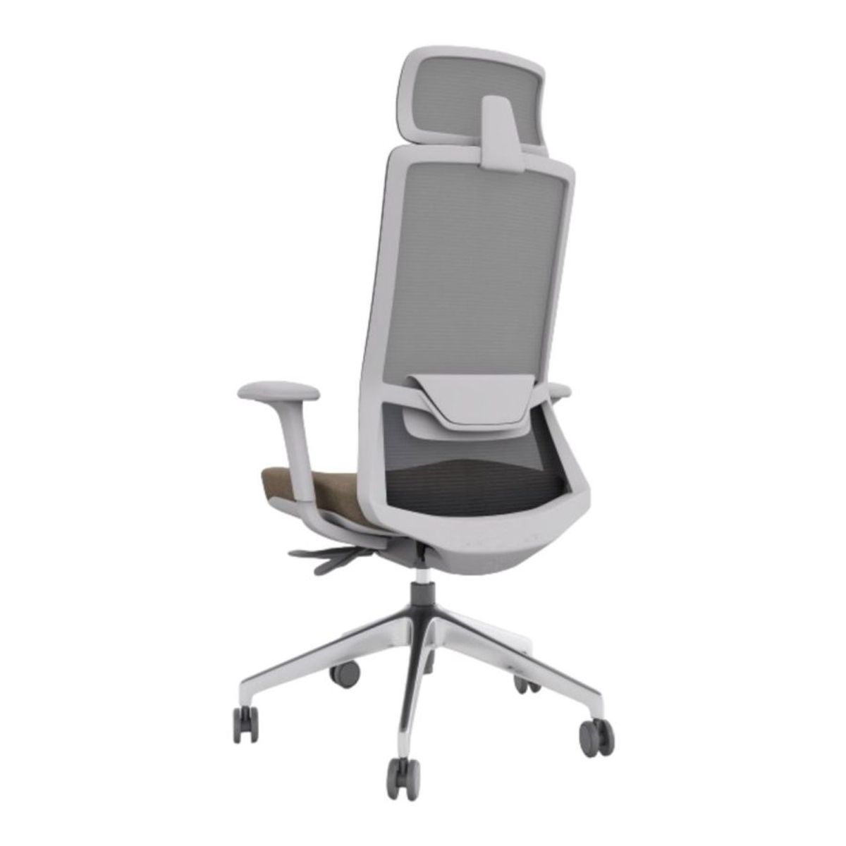 TENDENCIA HOME - Silla de escritorio ergonómica modelo Polestar base aluminio