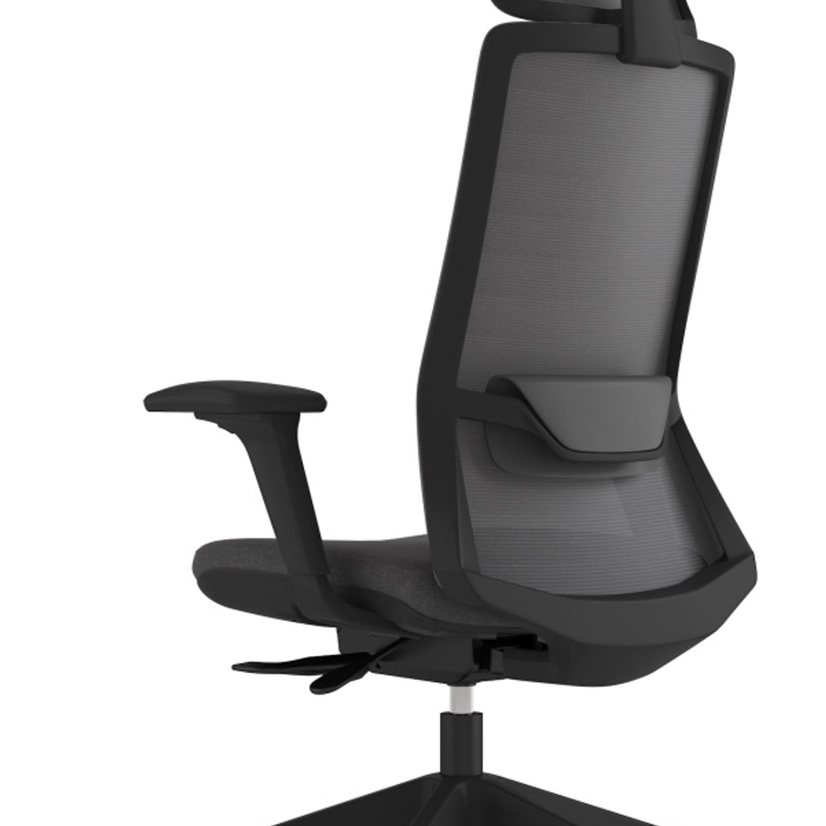 TENDENCIA HOME - Silla de escritorio ergonómica modelo Polestar color negro