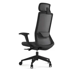 TENDENCIA HOME - Silla de escritorio ergonómica modelo Polestar color negro