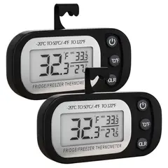 GENERICO - 2pcs Termómetro Para Heladera Digitales Para Cocina