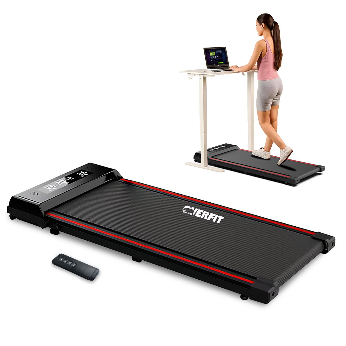 OVERFIT - Trotadora 1.5 Hp Overfit Caminadora Electrica Plegable 8km/h