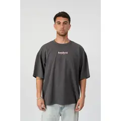 HOOKED BRAND - Polera Boxy Fit Gray - All In