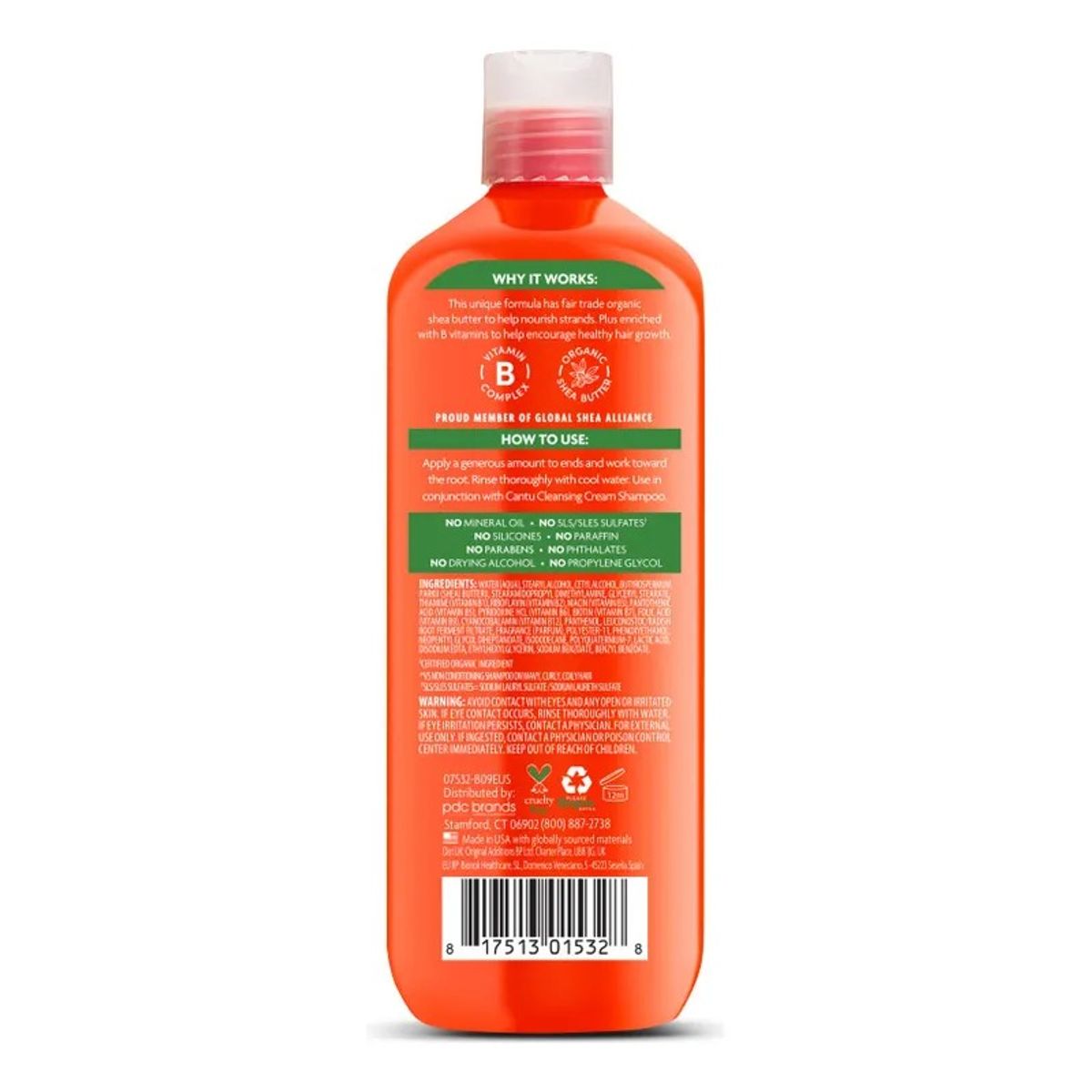 CANTU - Acondicionador Cantu Palta Hidratación 400 ml