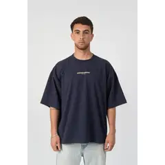 HOOKED BRAND - Polera Boxy Fit Navy - All In