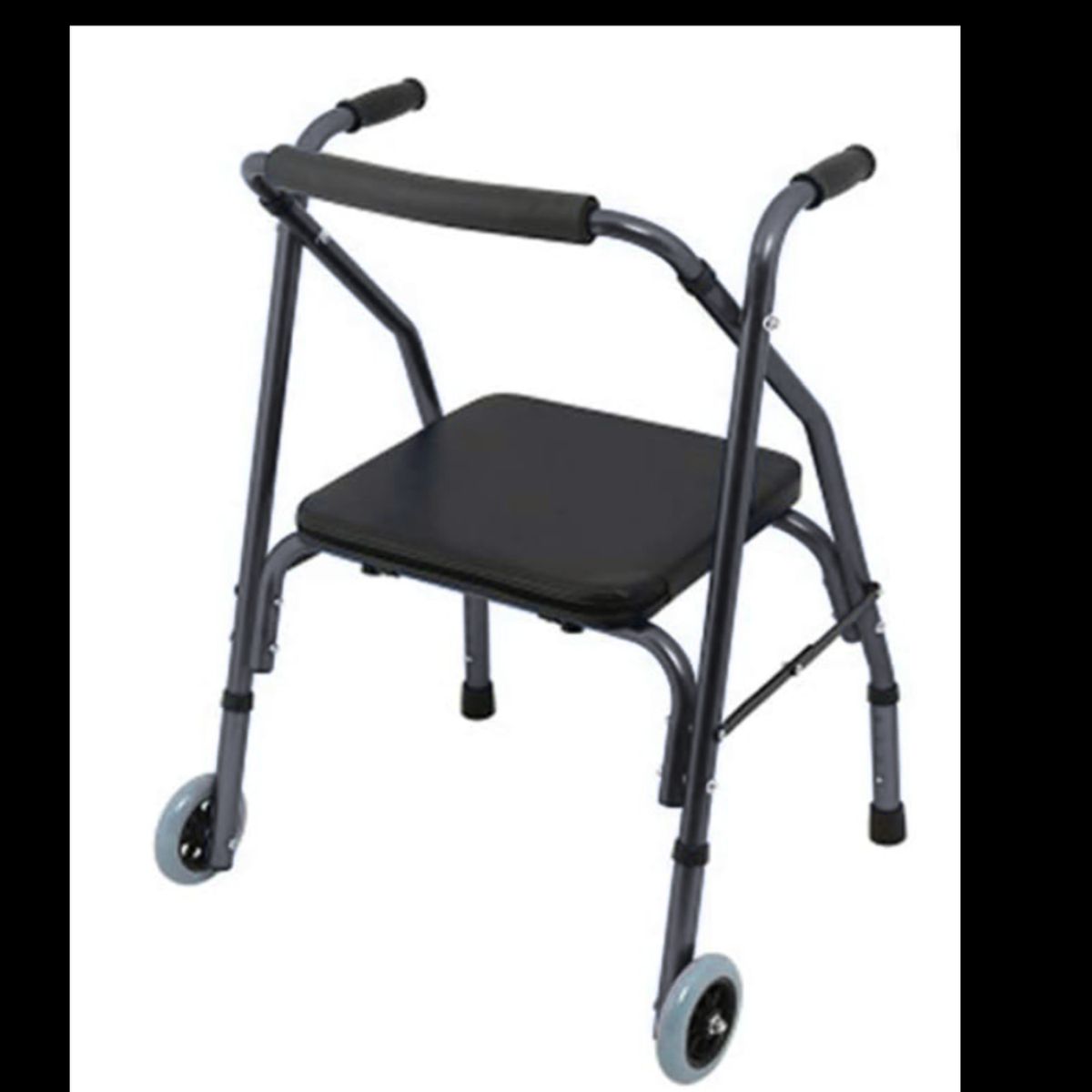 MATVOLL - Andador, Burrito con Asiento Y 2 Ruedas plegable