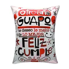 GENERICO - Globo metálico feliz cumple 45x64cm