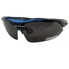 SAVA - LENTES CICLISMO POLARIZADOS NEGROS