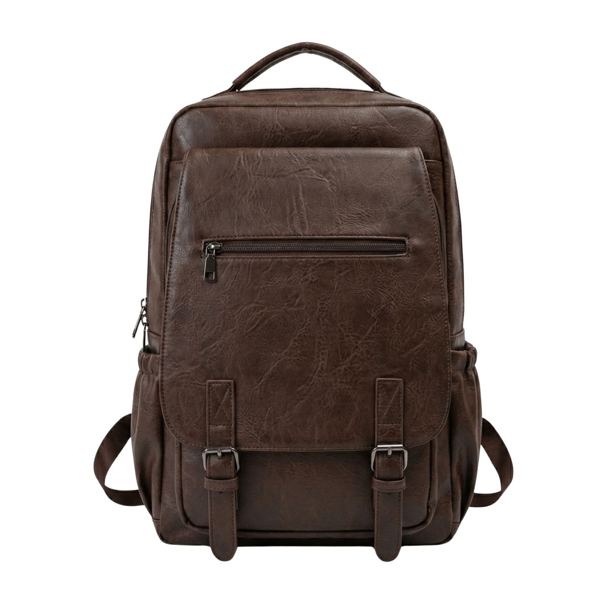 D'JOE - Mochila Urbana Unisex Ecocuero Vintage Puerto Usb Ares