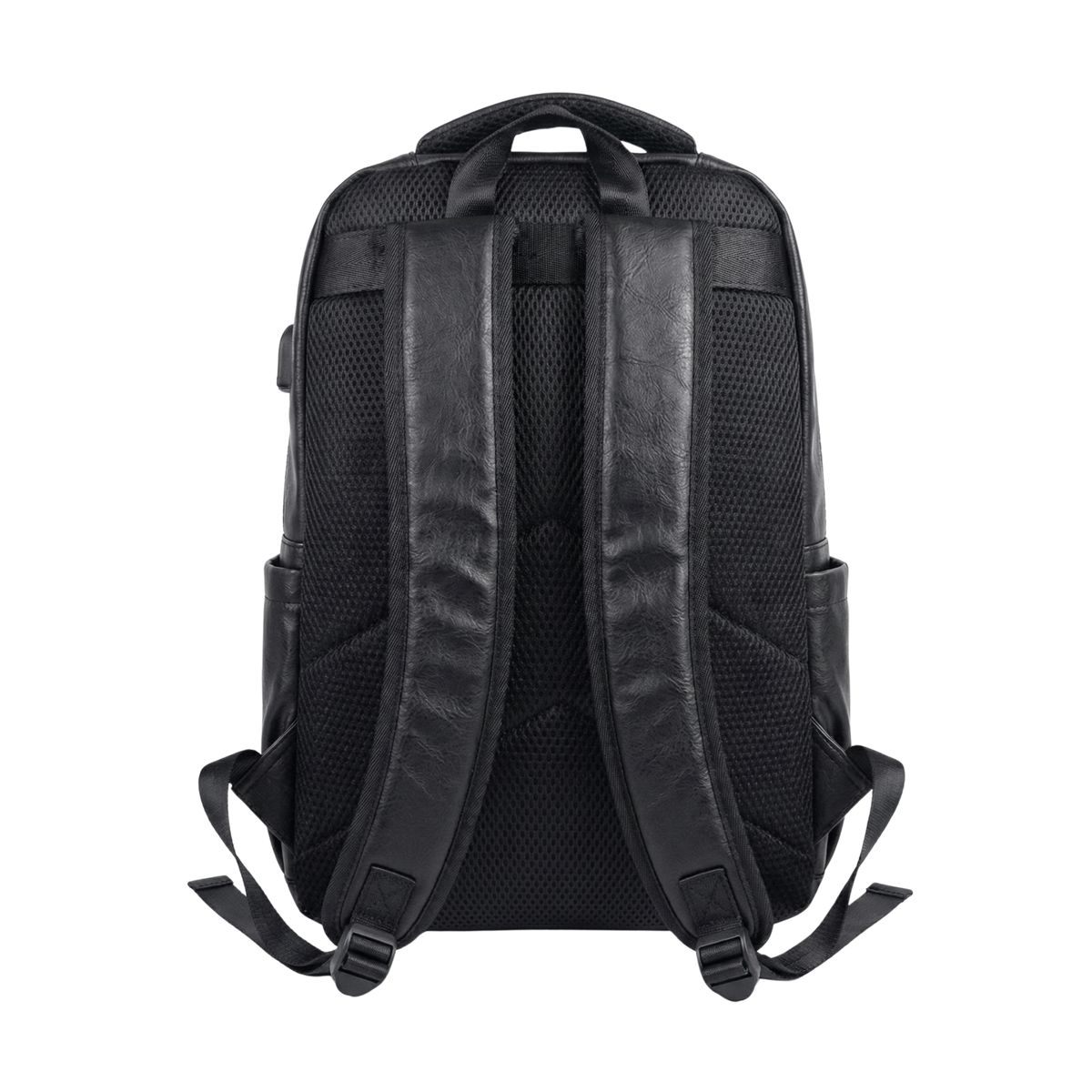 D'JOE - Mochila Urbana Unisex Ecocuero Vintage Puerto Usb Ares