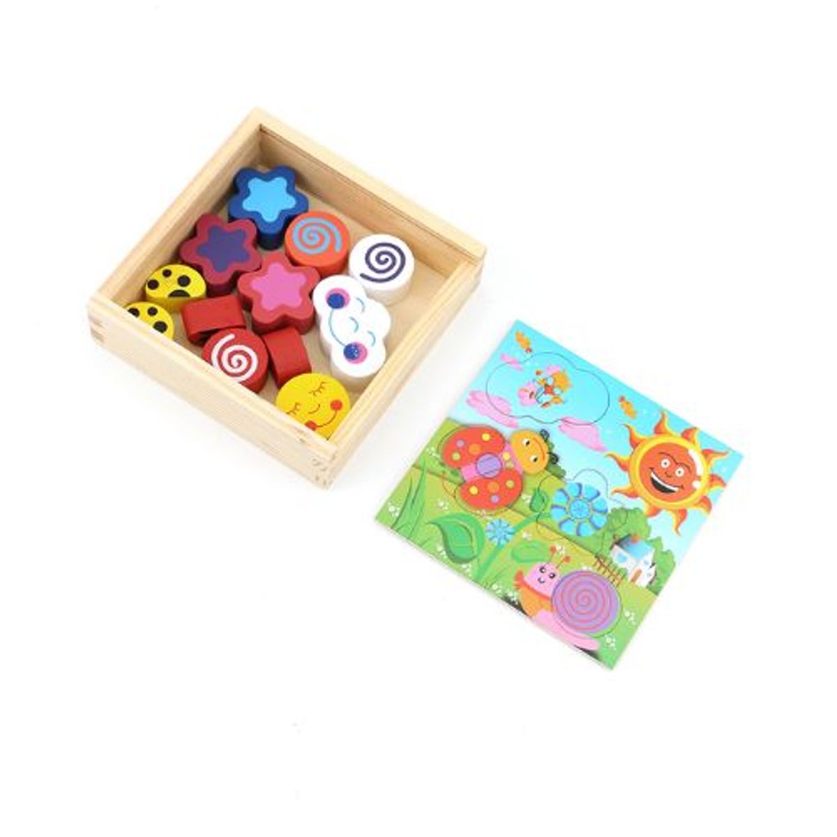 GENERICO - Caja Inteligente de Encaje Madera