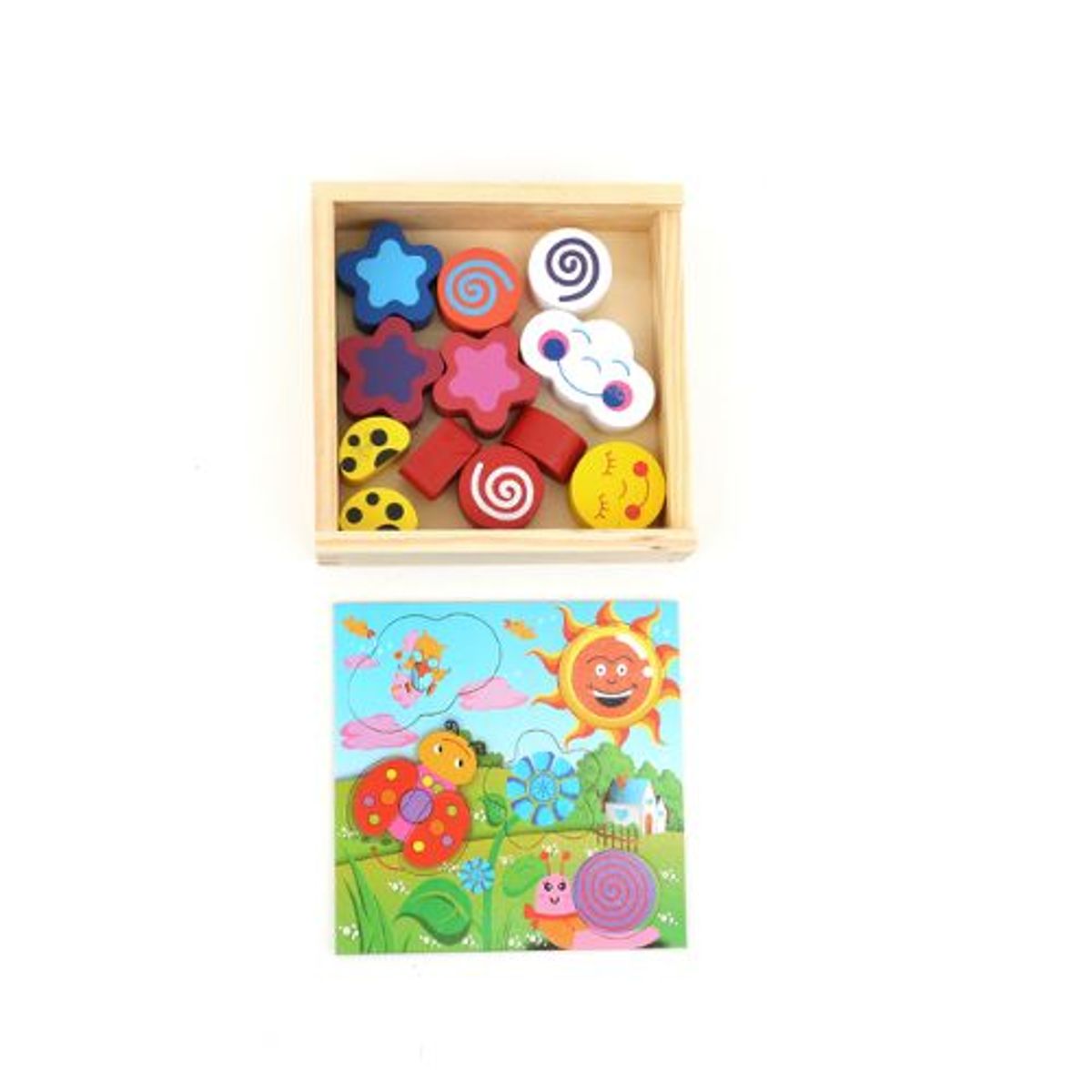 GENERICO - Caja Inteligente de Encaje Madera