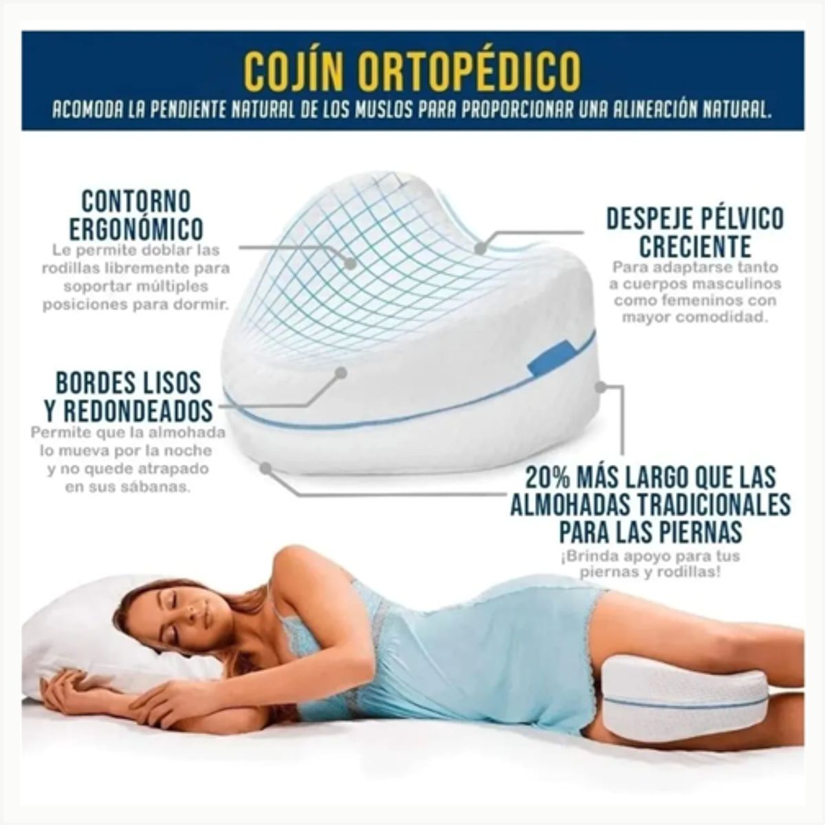 MOVI - Almohada para piernas