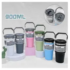 GENERICO - BOTELLA TERMICA 900ML COLORES SURTIDOS