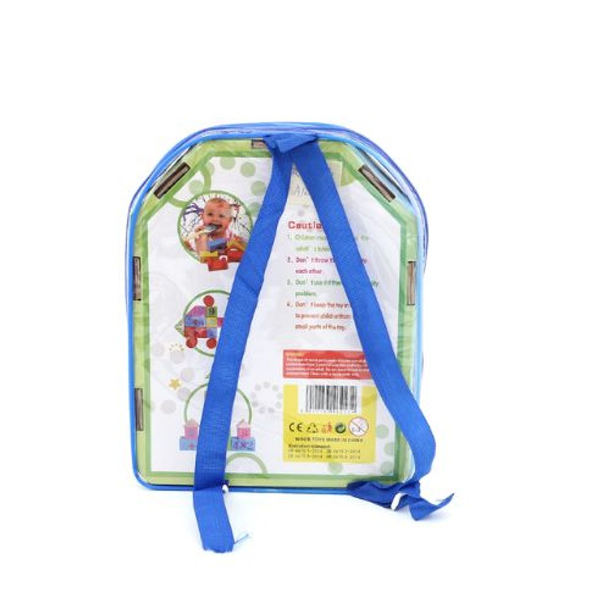 GENERICO - Mochila Didáctica Bloques de Madera