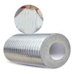 GENERICO - Cinta Aislante Impermeable Sellador Butilo 50cm x 5 Metros