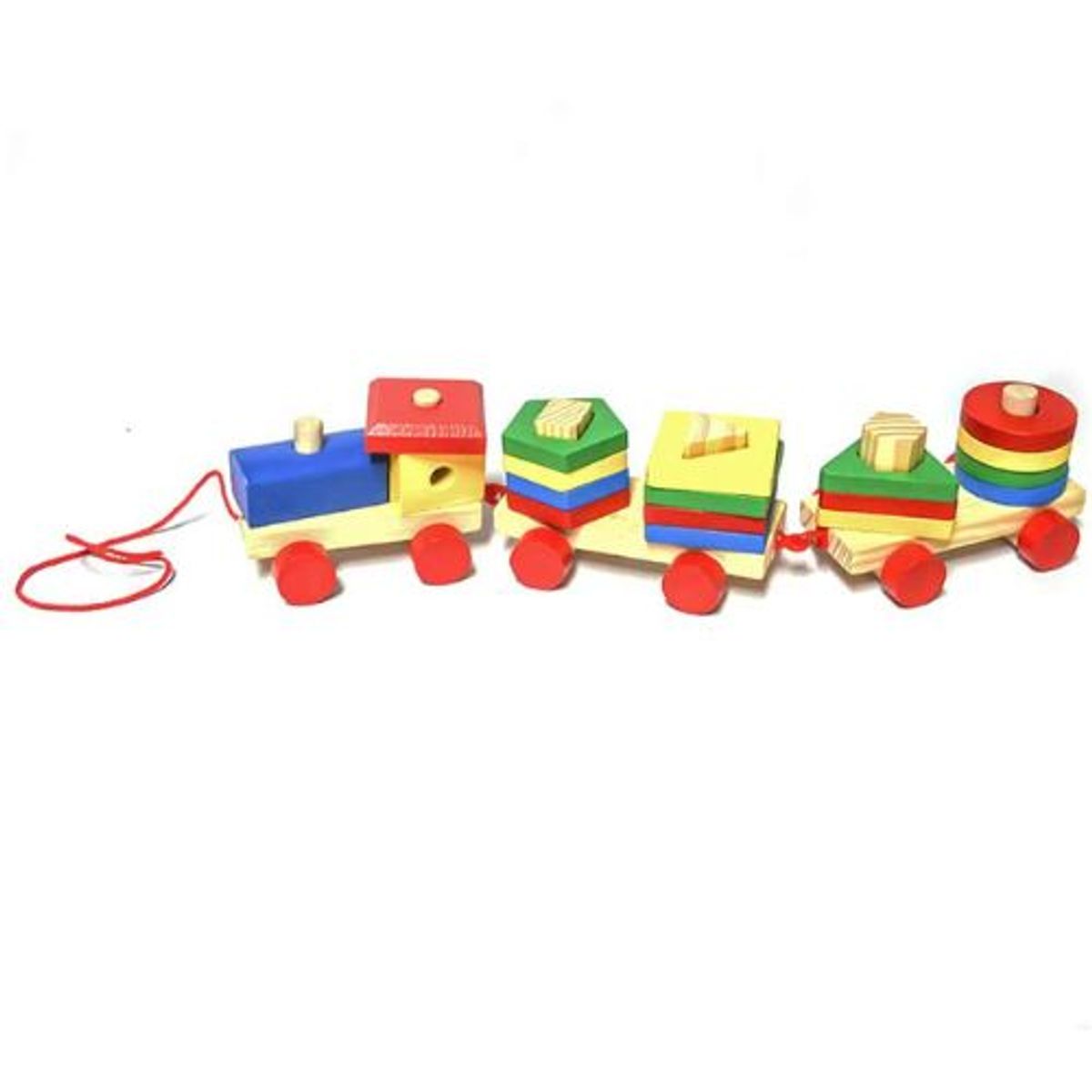 GENERICO - Tren Forma Juguete Madera Niños