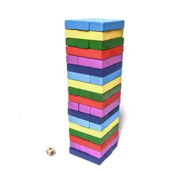 GENERICO - Yenga Color Torre Jenga Juegos