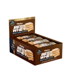 ATLHETICA NUTRITION - Barra de proteina - Dulce de Leche 12 unidades