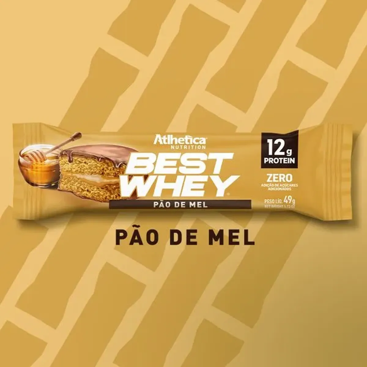 ATLHETICA NUTRITION - Barra de proteina Atlhetica Nutrition - Pan de miel 12gr 12 unidades