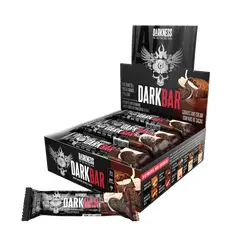INTEGRALMEDICA - Barra de proteina Darkness - Cookies & Cream con nibs de cacao 8 Darkbar