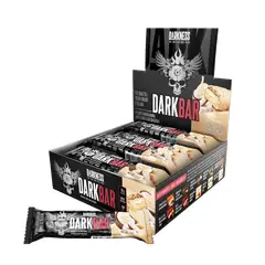INTEGRALMEDICA - Barra de proteina Darkness - Crema de coco con castaña de caju 8 unidades Darkbar