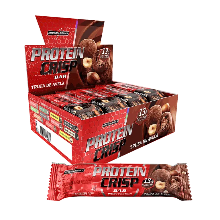 Barra de proteina - Trufa de avellana 12 unidades